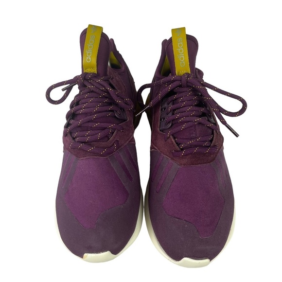 Adidas Tubular Purple Suede Athletic Shoes Mens Size‎ 8 - Picture 4 of 12